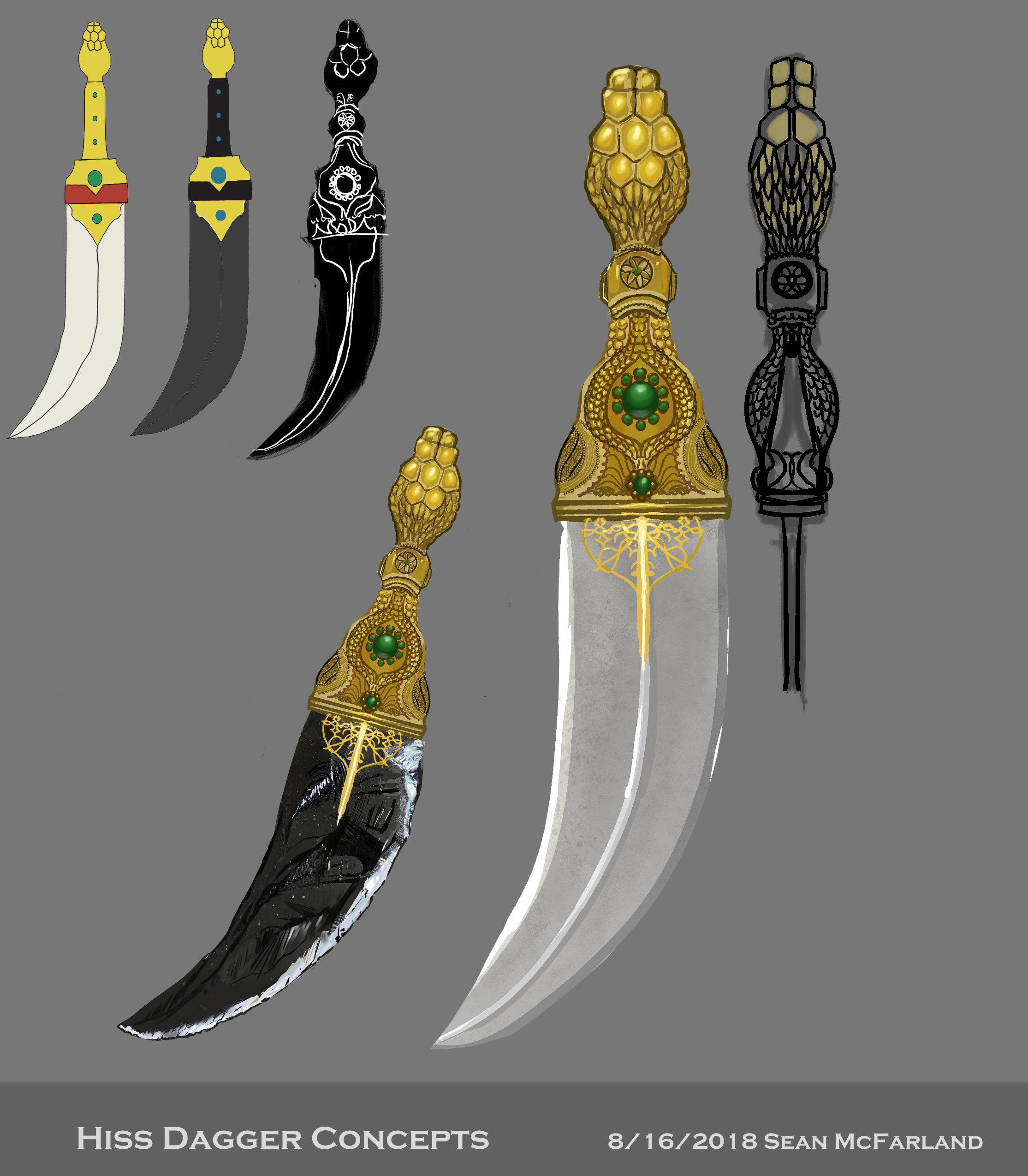 Hiss Dagger Design