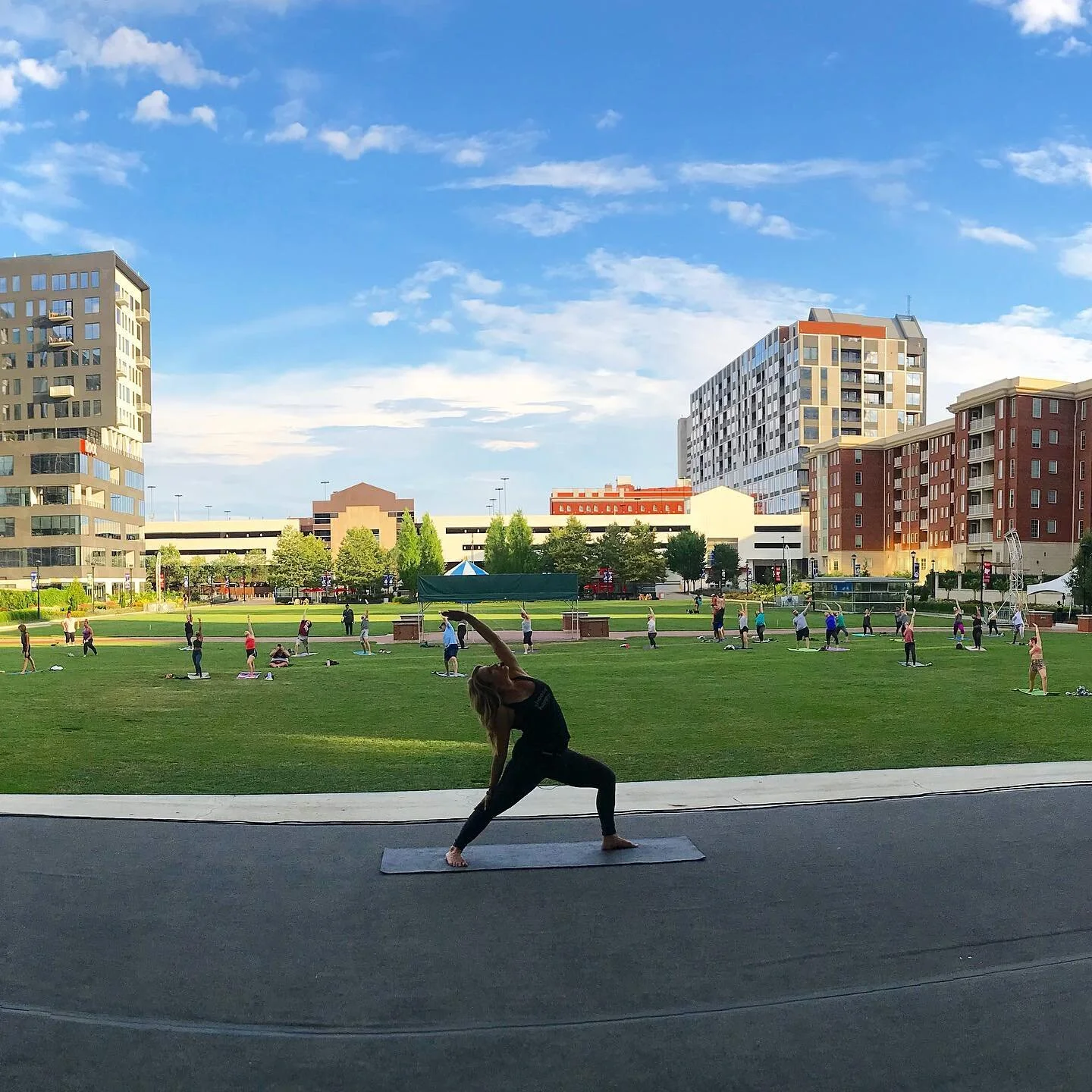 &ldquo;Not all storms come to disrupt your life.  Some come to clear your path.&rdquo;

As I looked at the weather for the week, I saw an angry rain storm graphic for every hour of the day on Wednesday. I was almost certain that are outside yoga clas