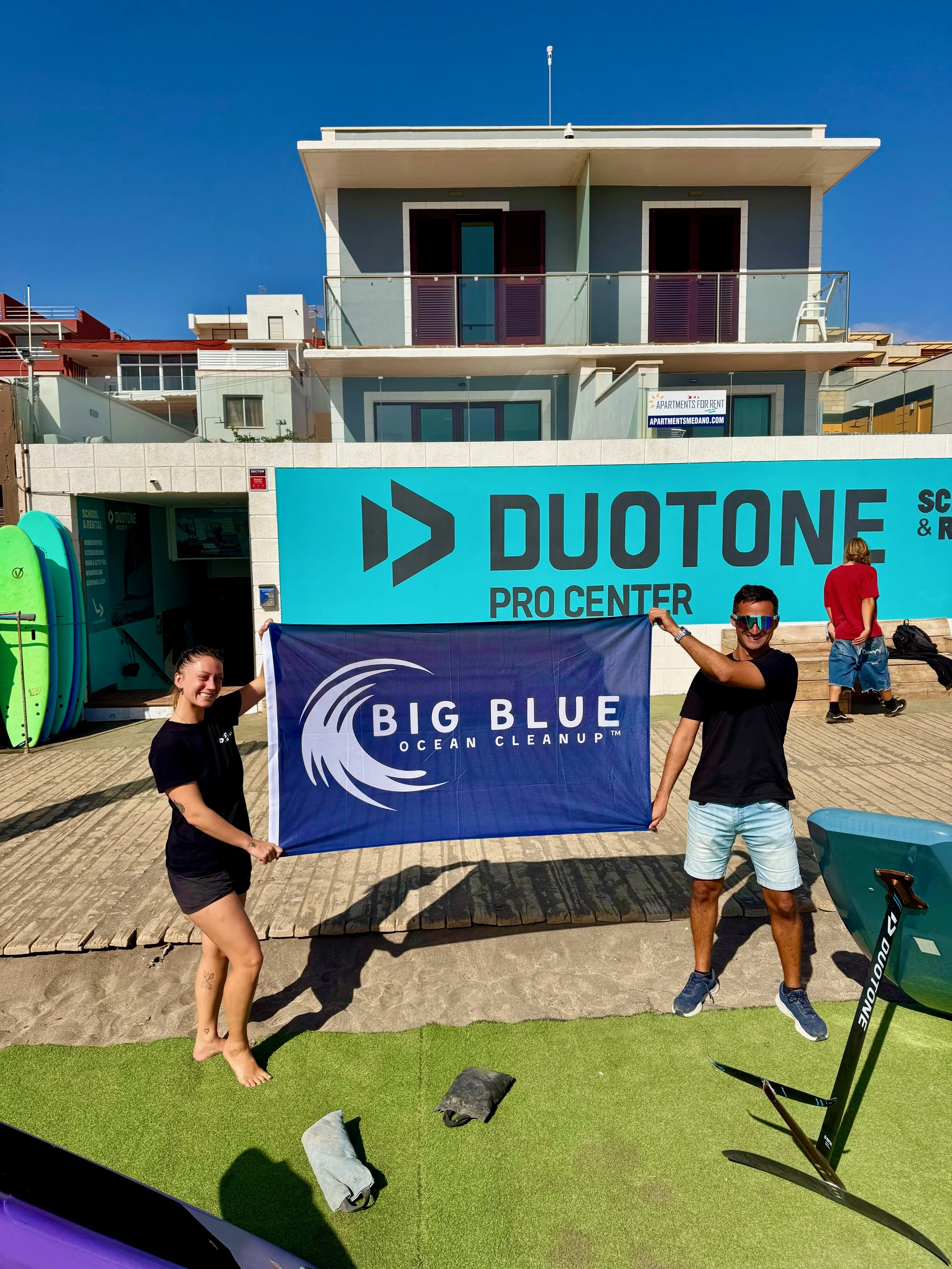 Duotone Pro Center and Big Blue Ocean Cleanup