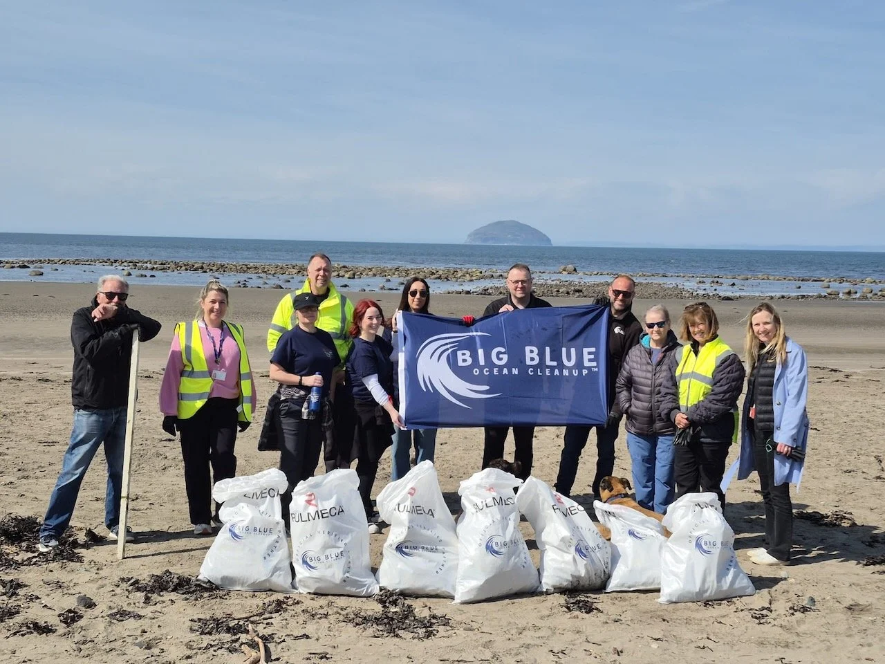 Our Big Blue Ocean Cleanup at Girvan Beach