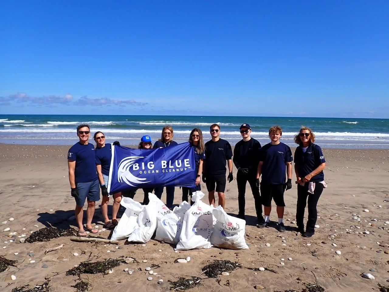 Big Blue Ocean Cleanup &amp; Shepley Spring Team Up for the Yorkshire Coast