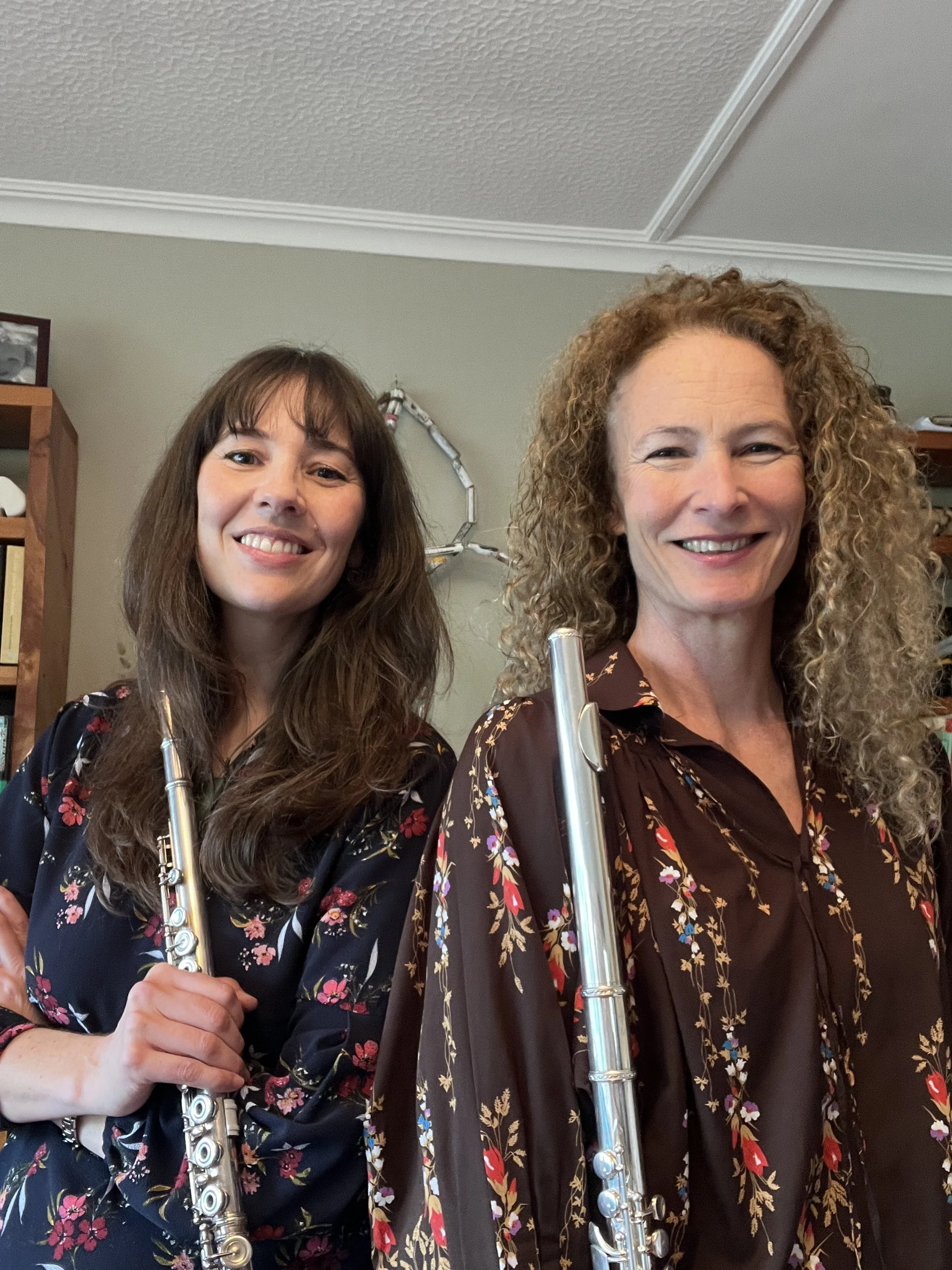 TGIF: Grace Barron and Bridget Douglas (flutes)