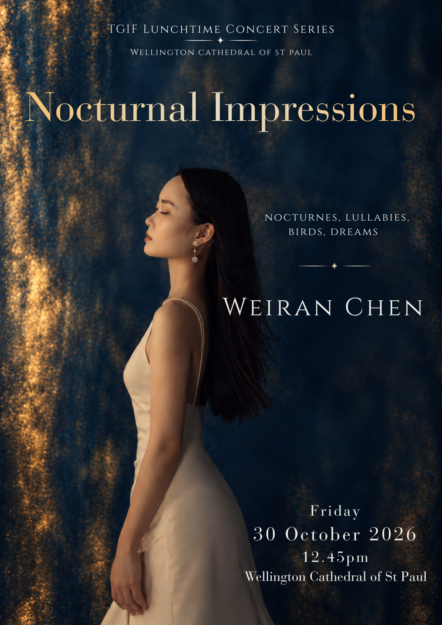 TGIF: Weiran Chen (piano)