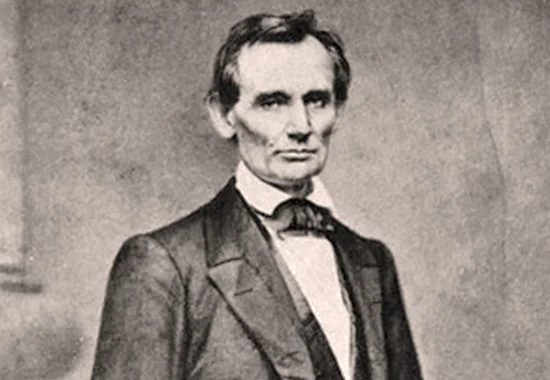 Abraham Lincoln (Mathew Brady) in New York City, 27 February 1860