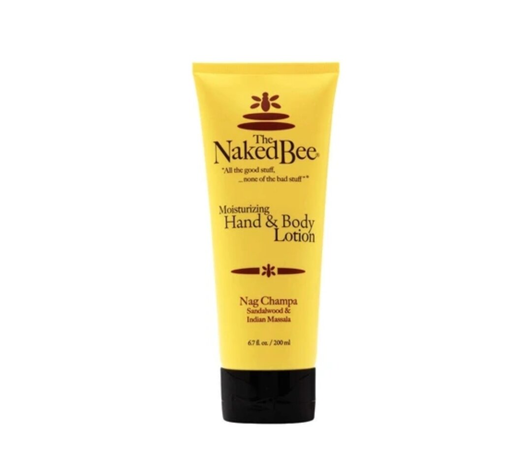 The Naked Bee Nag Champa Hand & Body Lotion - 6.7 oz tube