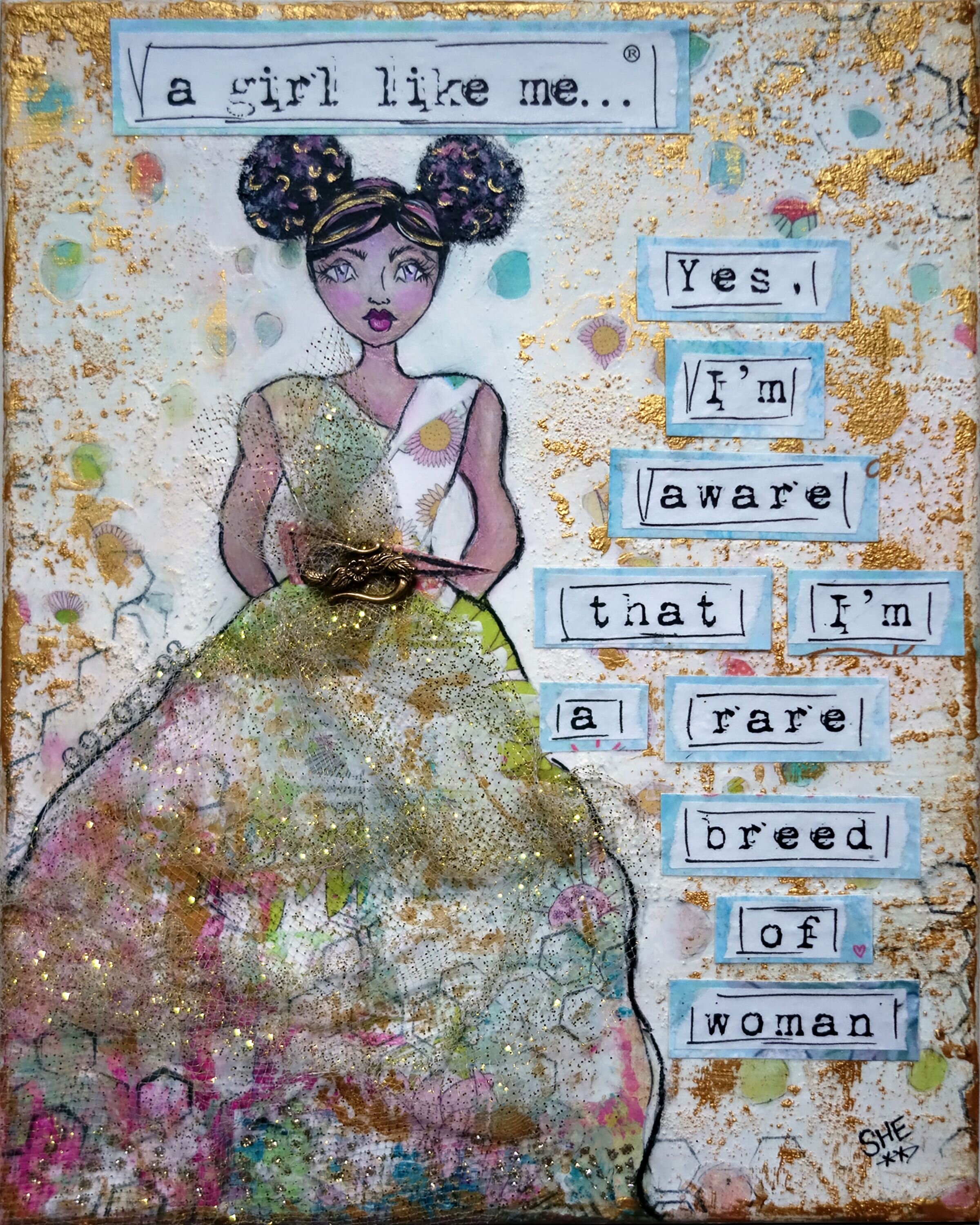 Yes, I'm A Rare Breed Of Woman