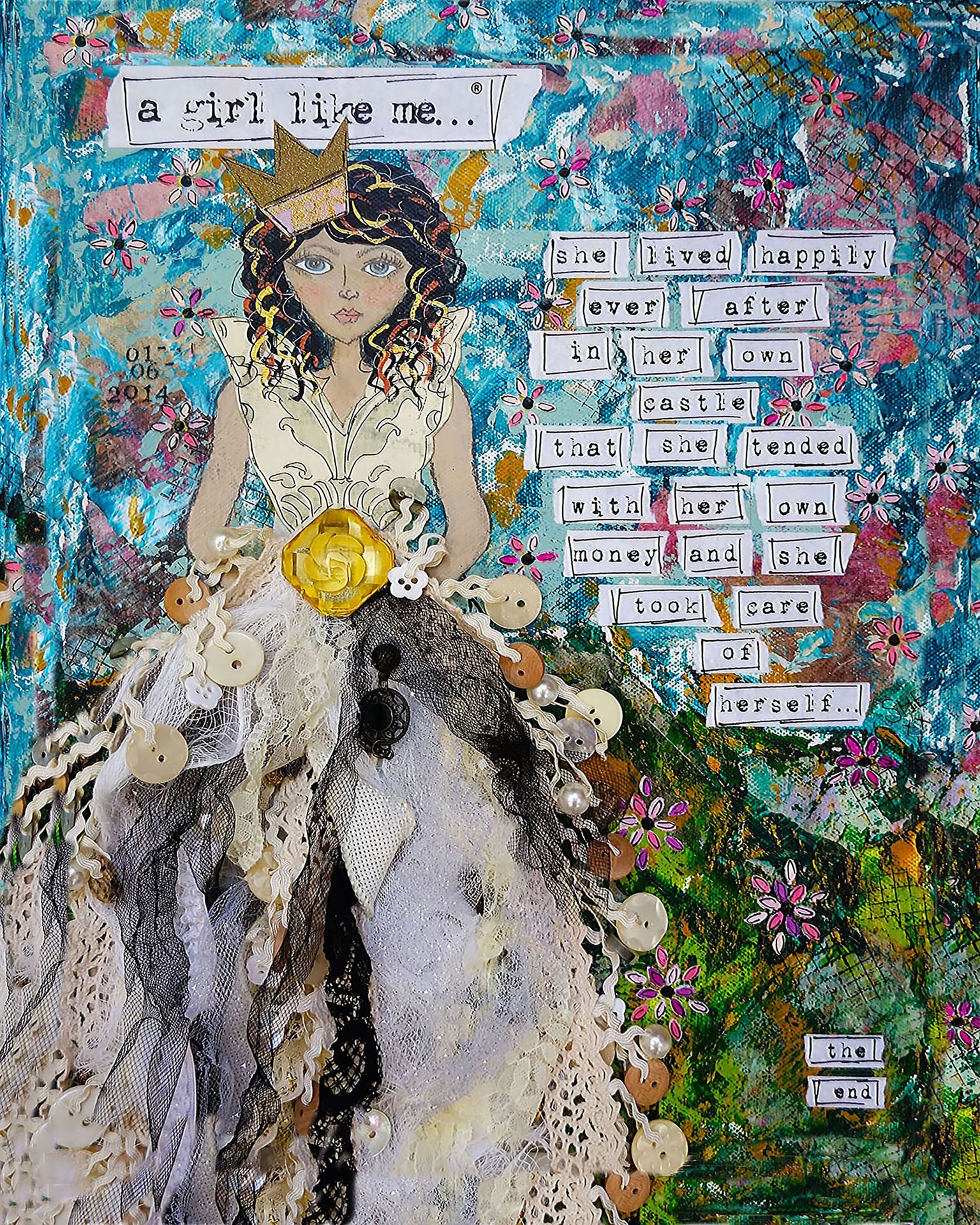 She Lived Happily Ever After In Her Own Castle That She Tended With Her Own Money...3