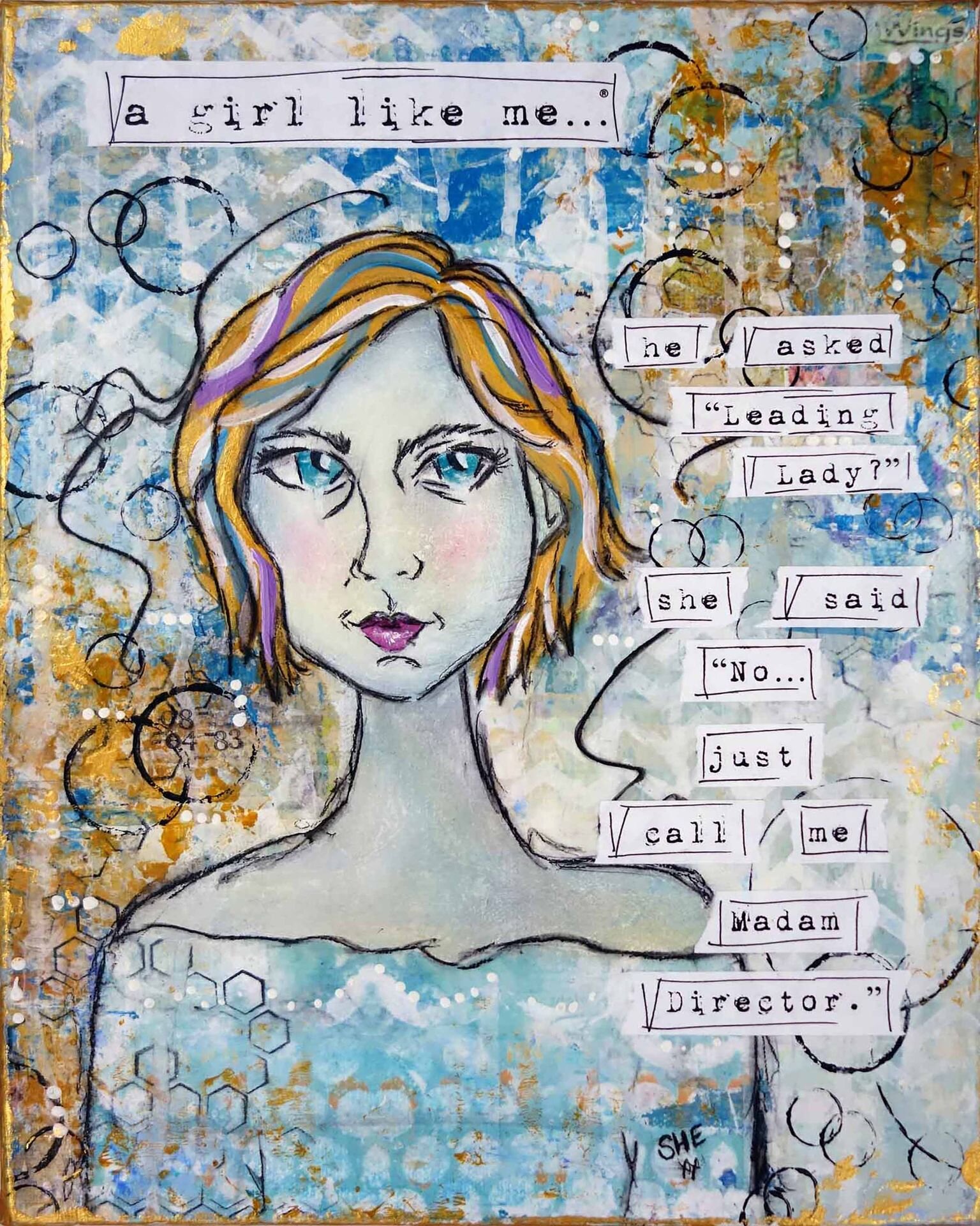 "Leading Lady?" She said, "No... just call me Madam Director"