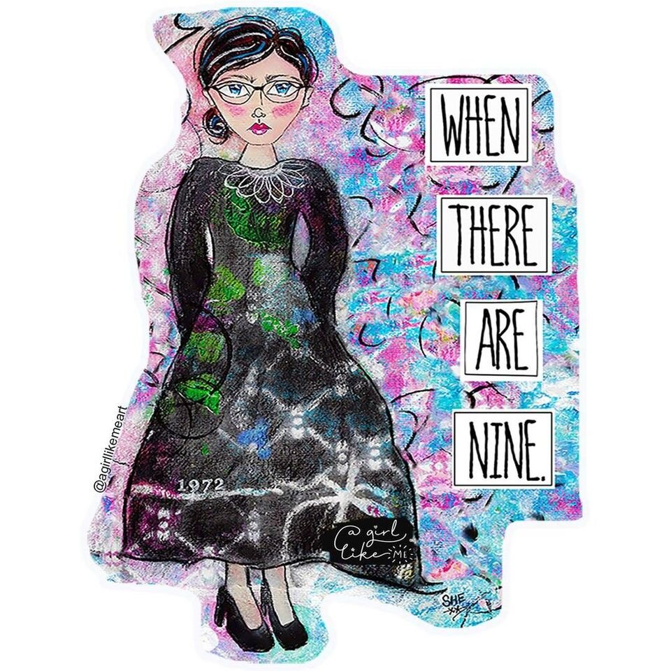 When There Are Nine - Die-Cut Sticker