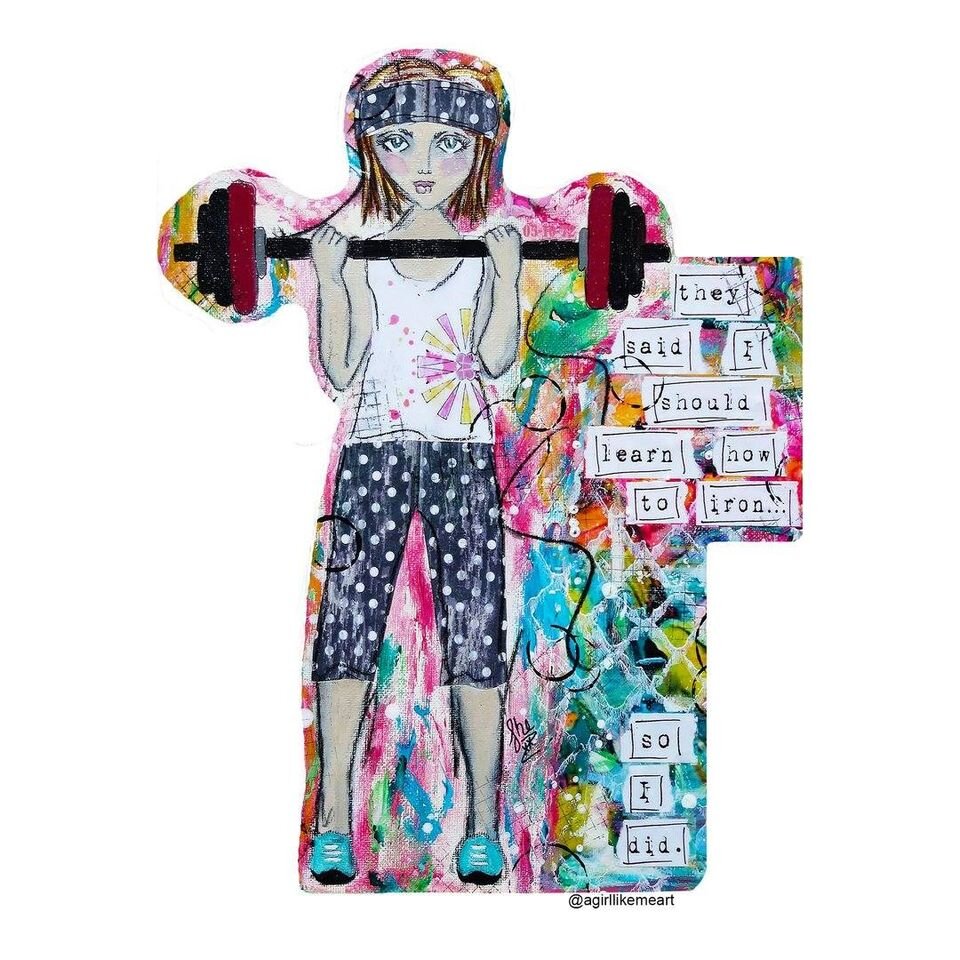 They Said I Should Learn To Iron. So I Did. - Die-Cut Sticker