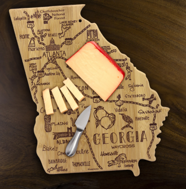 Destination Georgia Bamboo Cutting Board