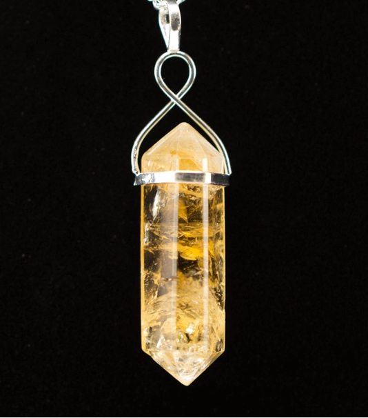 Swirl Top Citrine Double Terminated - Gold.PNG