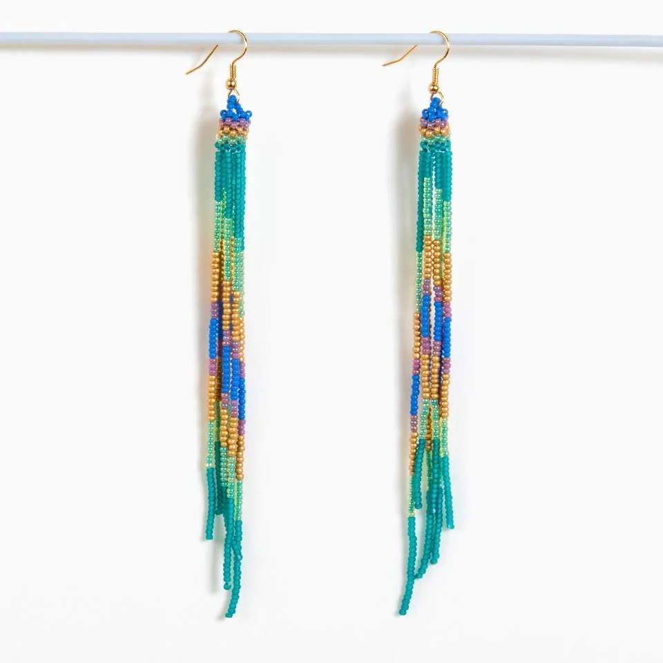 Altiplano Beaded Fringe Duster Fresh Multi.jpeg