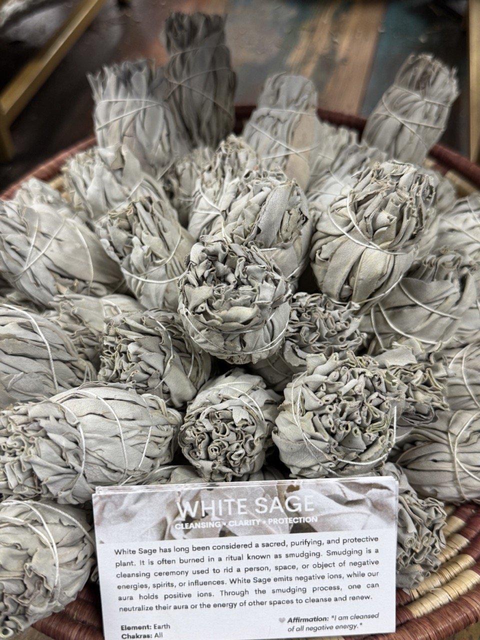 White Sage 'Torch' Smudge Wands