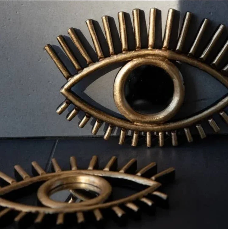 Gold Evil Eye Mirror