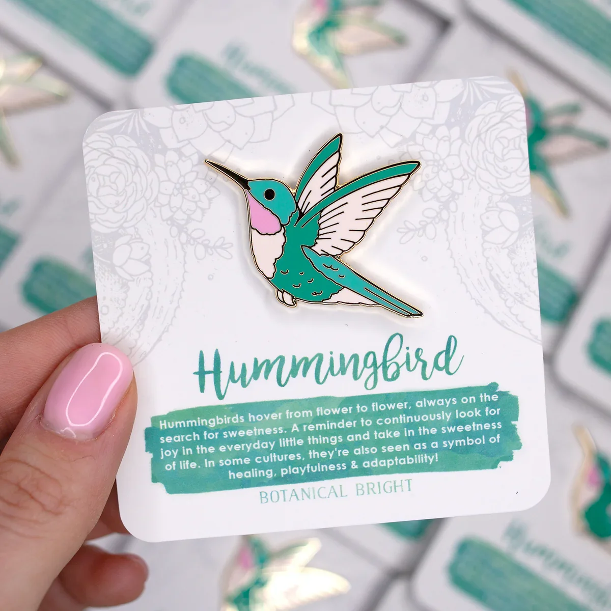 Botanical-Bright-Hummingbird-Enamel-Pin-2023-1.webp