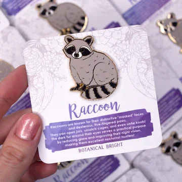 Botanical-Bright-Raccoon-Enamel-Pin.webp