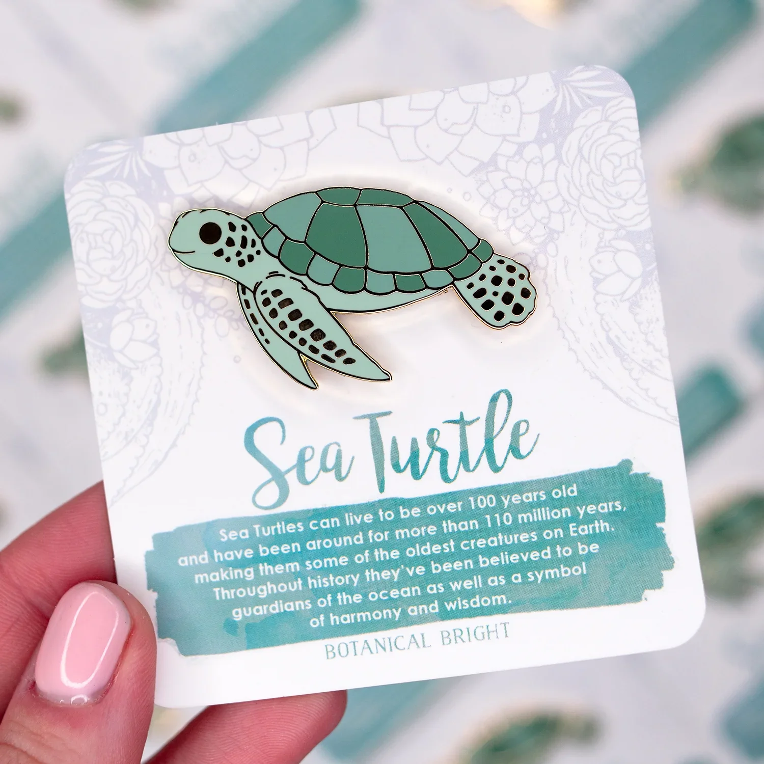 Botanical-Bright-SeaTurtle-Enamel-Pin-3.webp