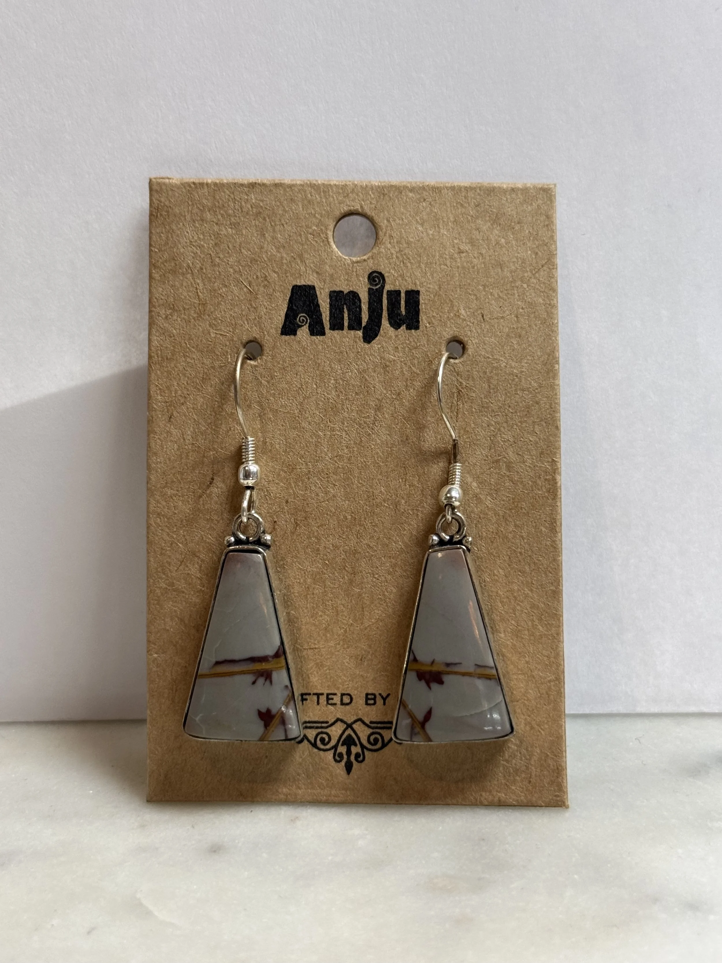 Anju Kashi Earrings - Magliano Jasper