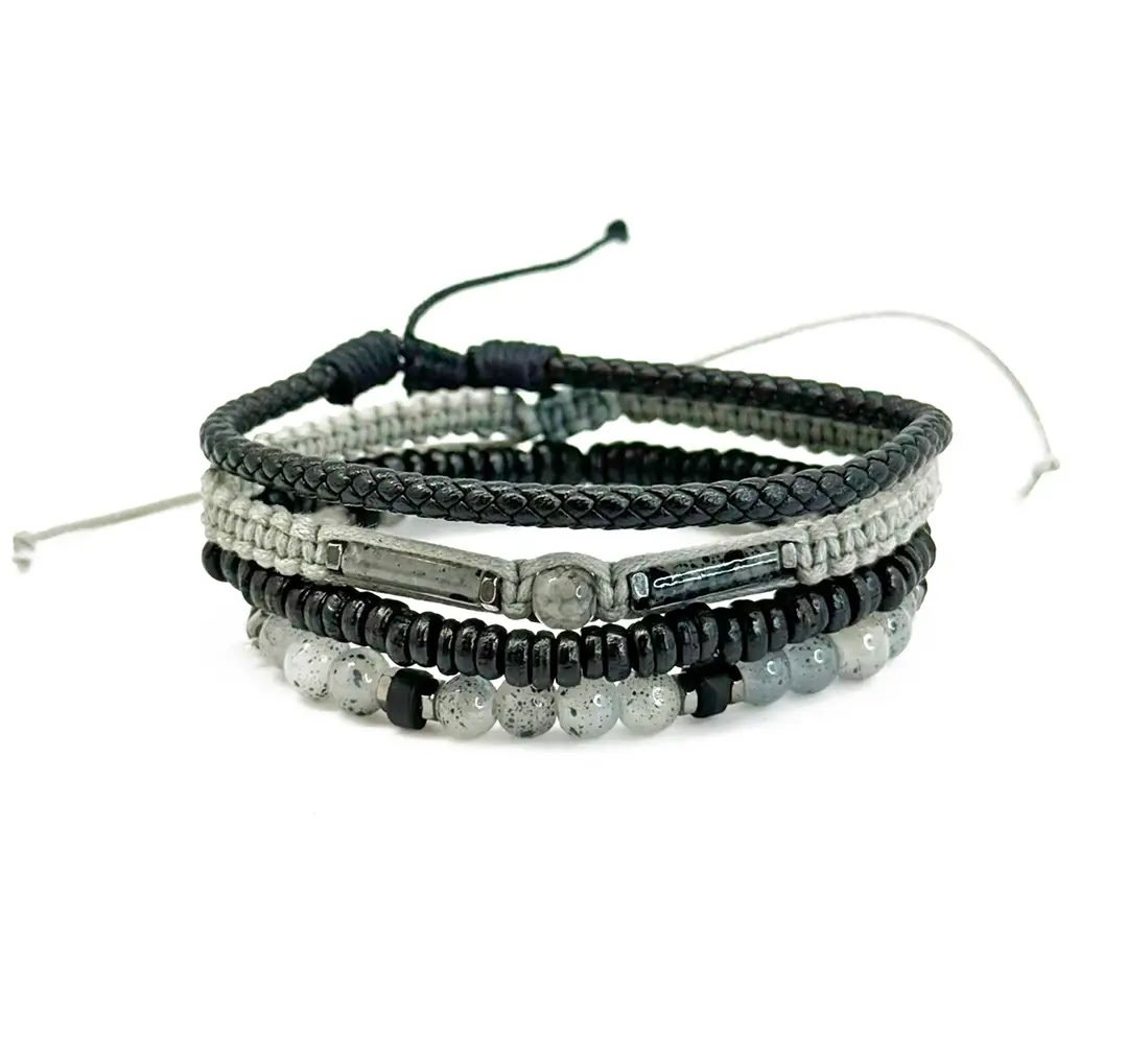 Anju Beaded Bracelets - Tourmaline