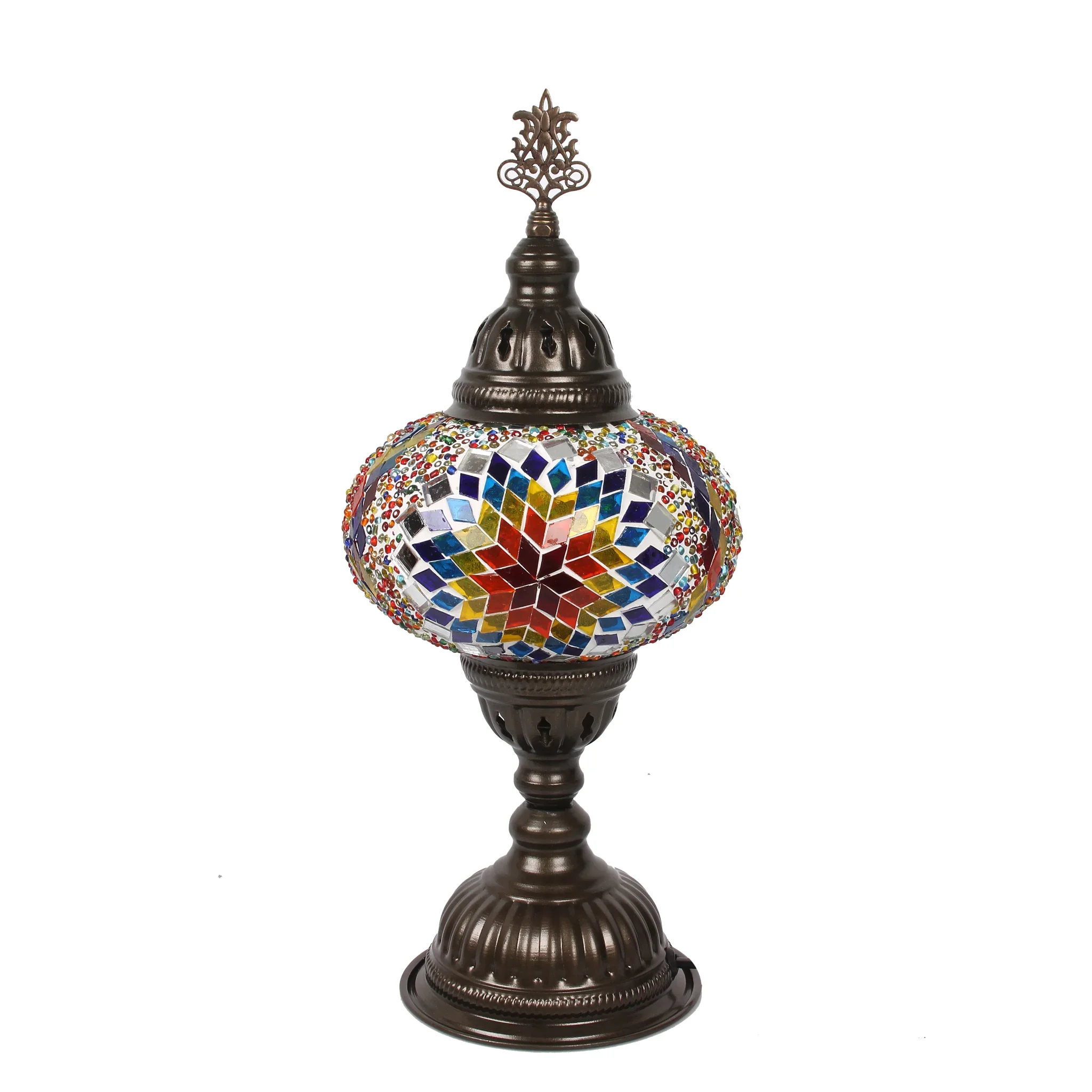 Turkish Mosaic Table Lamp - Multicolor