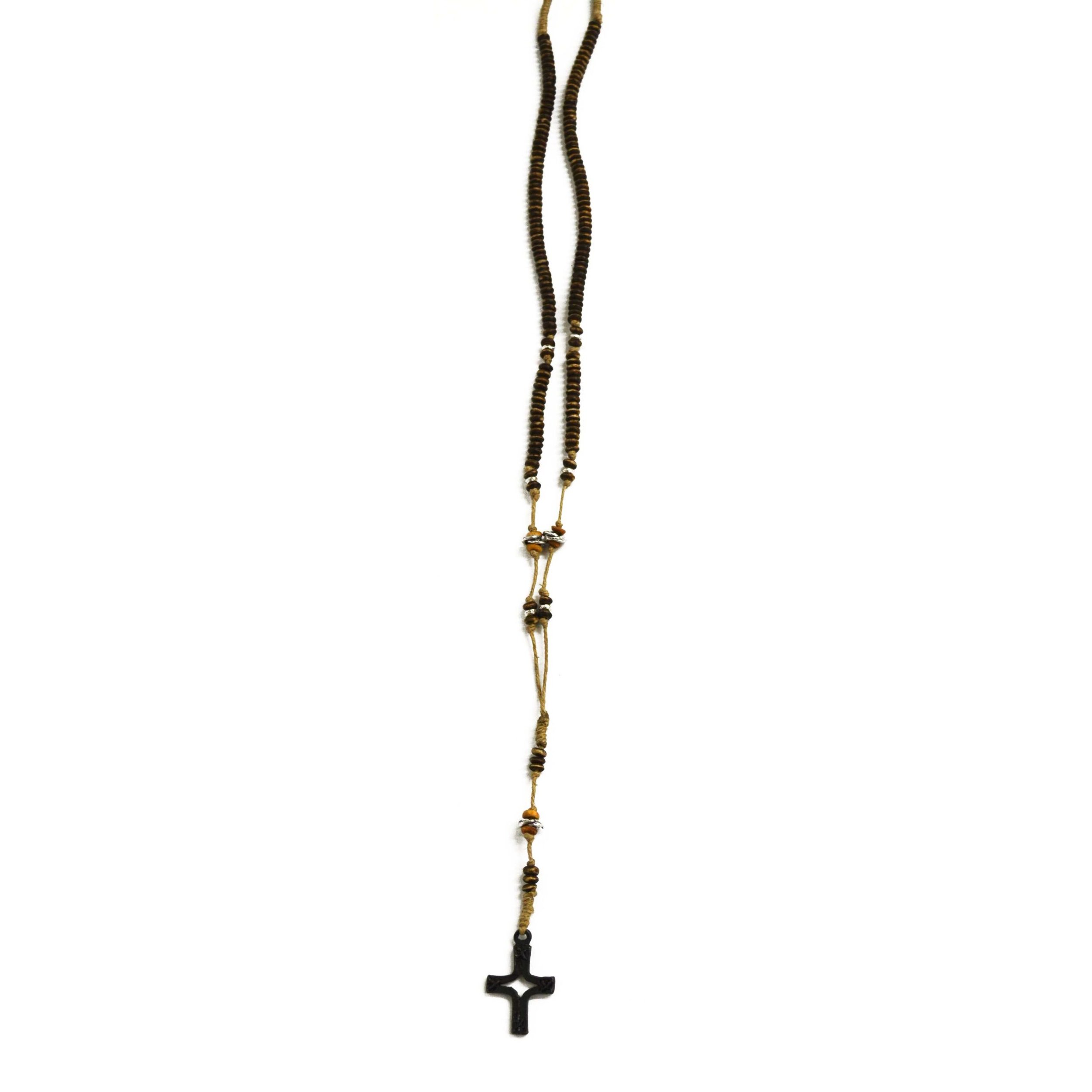 Anju Aadi Bronze Cross Necklace