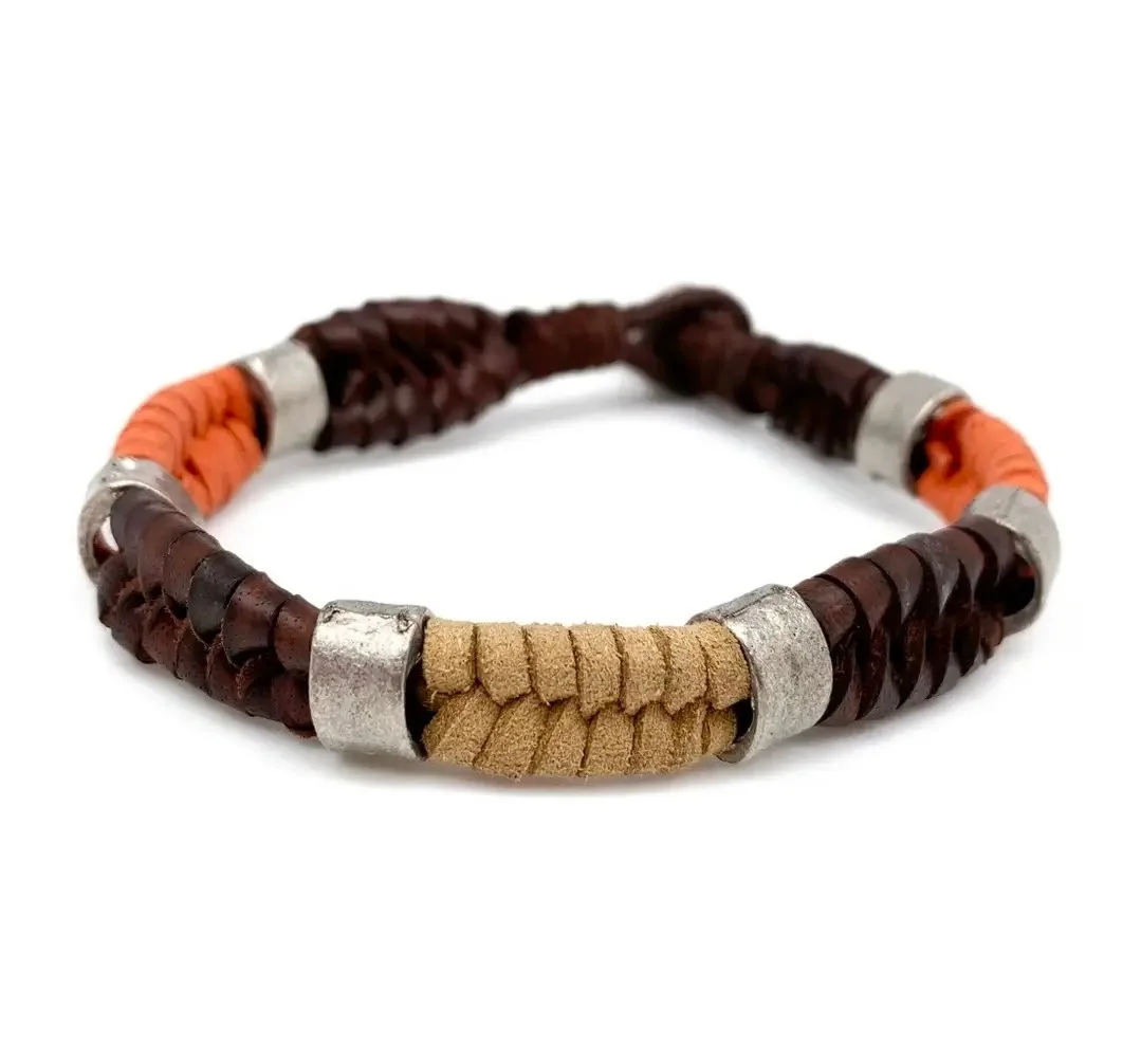 Anju Woven Leather Bracelet (Copy)