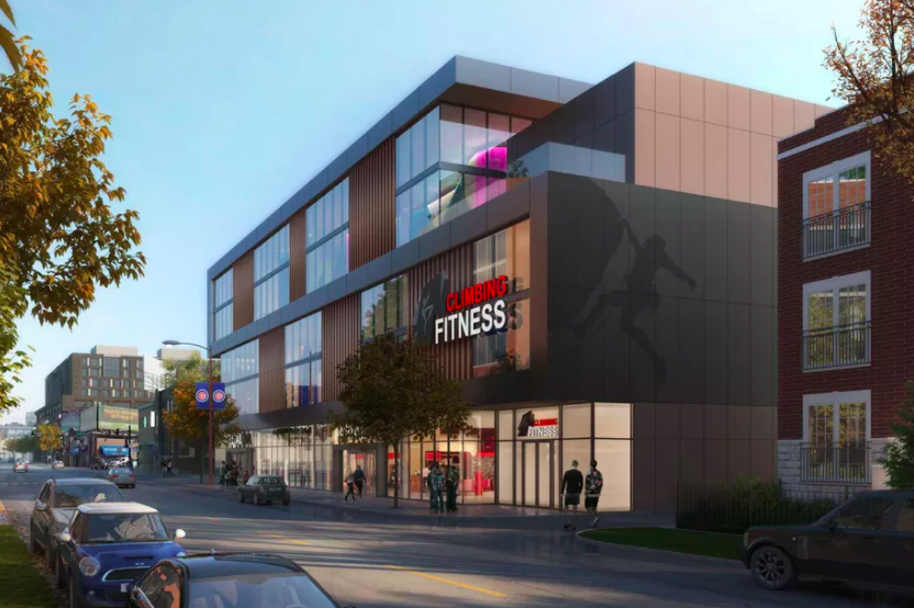 Wrigleyville Taco Bell redevelopment lands climbing gym as tenant
