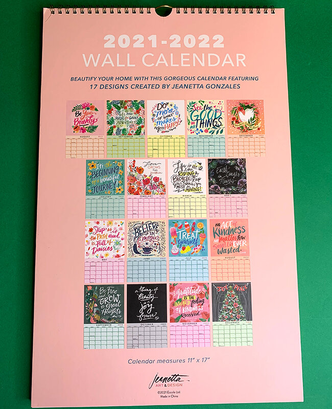 New Product Drop - Wall Calendars at TJ Maxx — Jeanetta Gonzales Art & Design New Product Drop - Wall Calendars at TJ Maxx — Jeanetta Gonzales Art & Design
