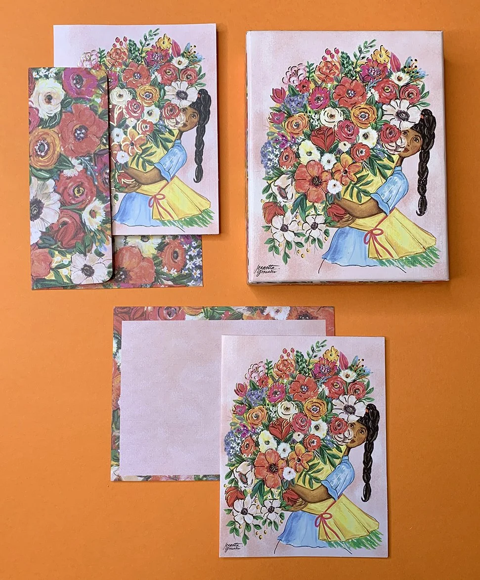 Set of notecards