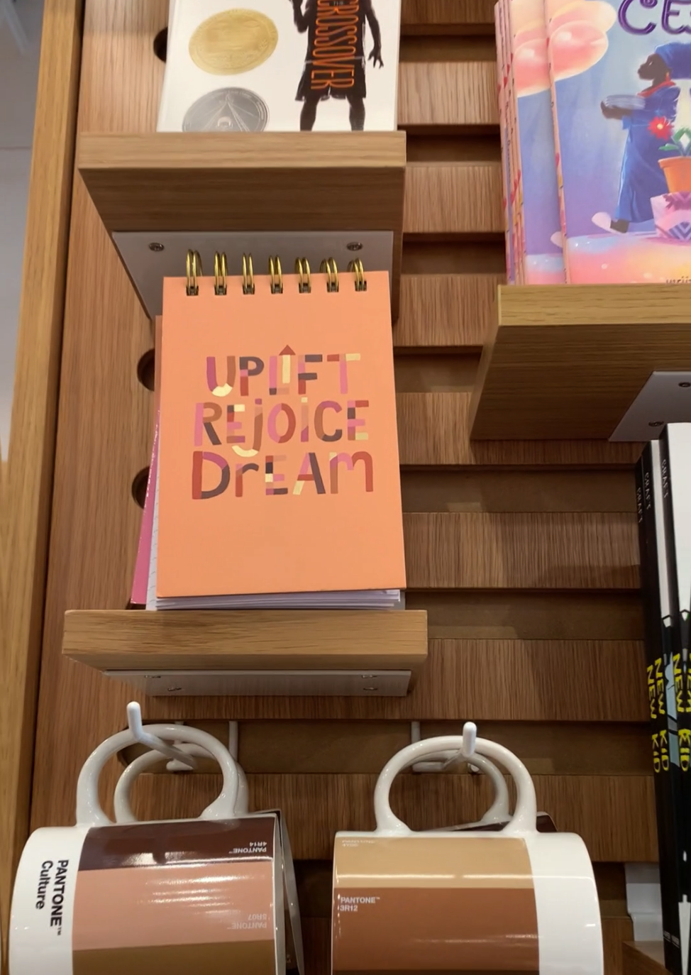 Uplift, Rejoice, Dream notebook