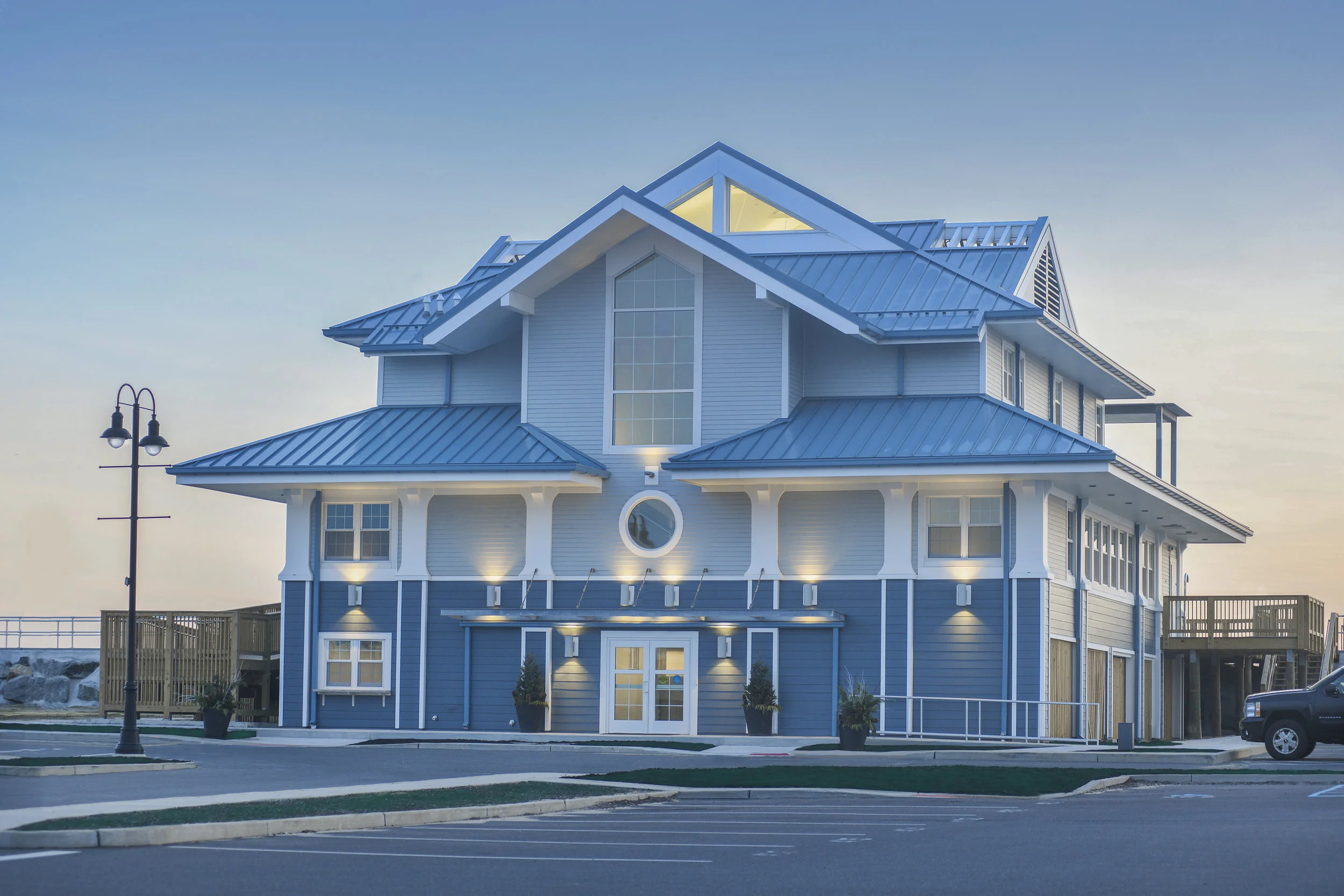 NEW SEA BRIGHT BEACH PAVILION + LIBRARY