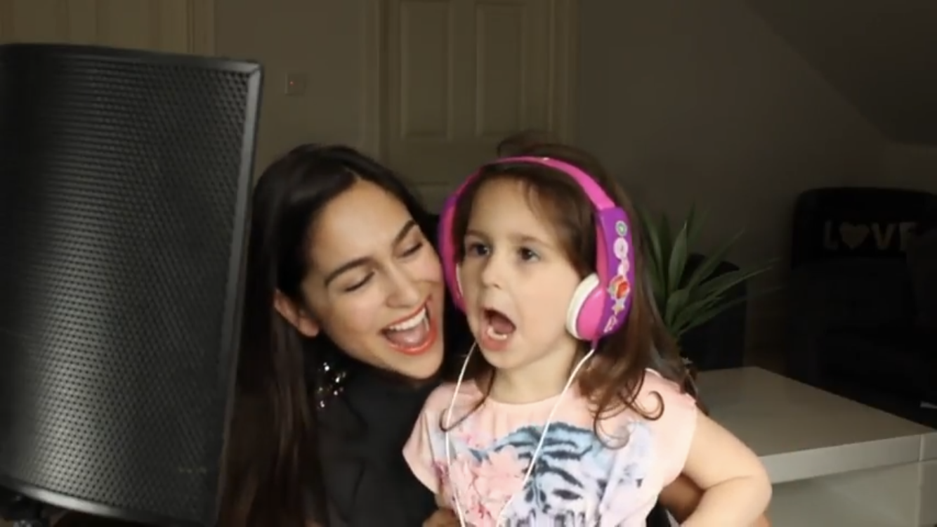 MY NEWEST SINGING PARTNER.....