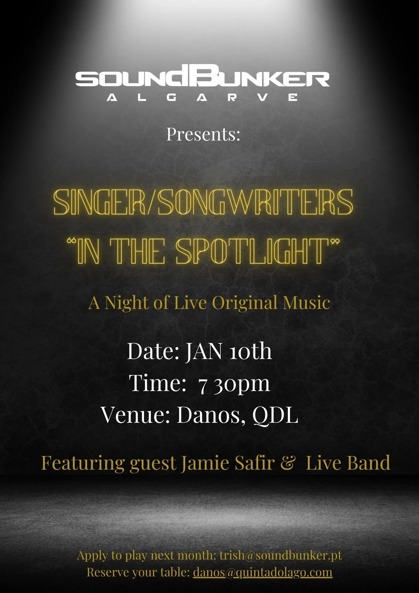 In The Spotlight - Singer/Songwriter Showcase 
