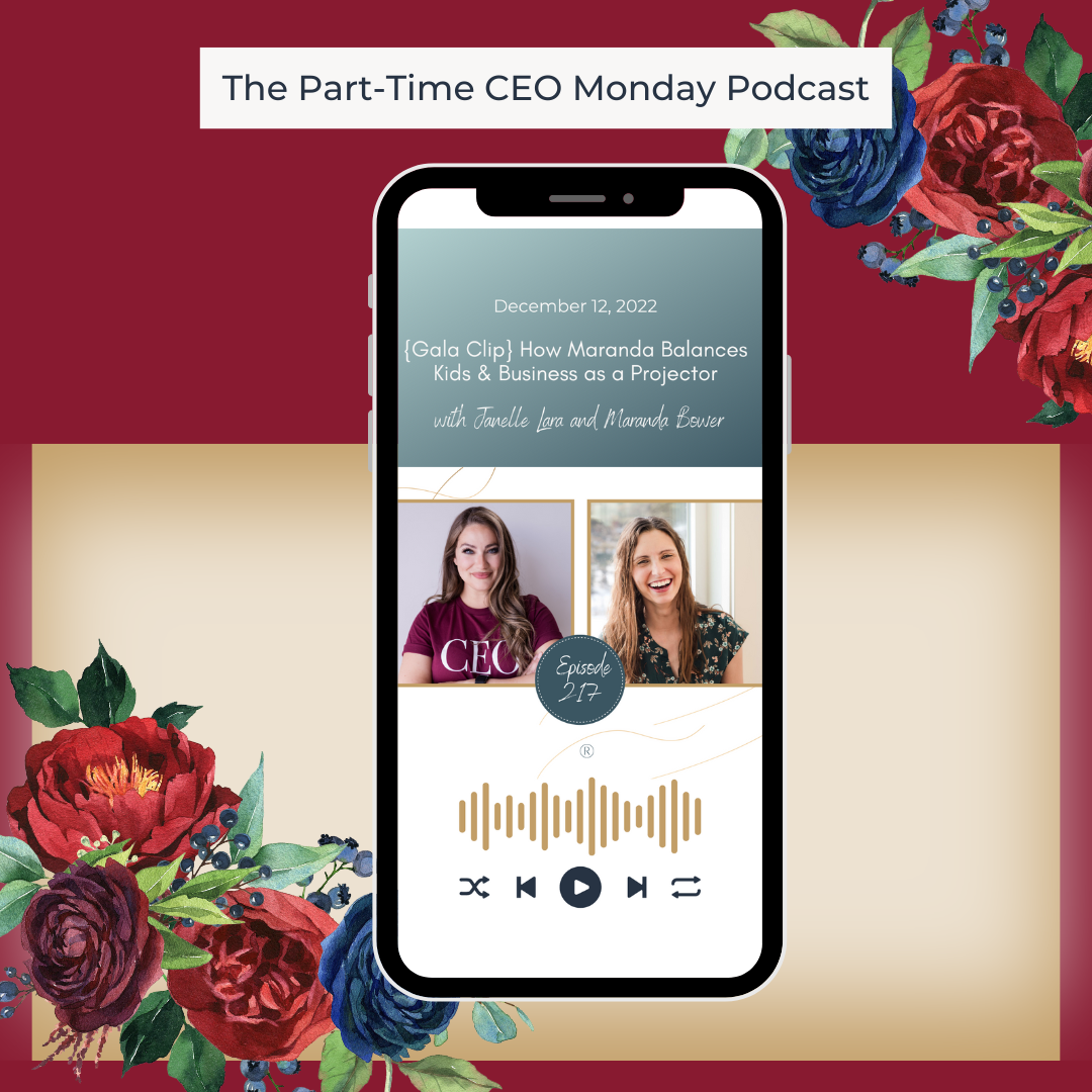 {Gala Clip} How Maranda Balances Kids &amp; Business as a Projector