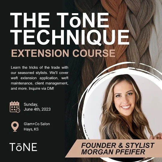 Excited to announce our very first group extensions course on Sunday, June 4th! The class is only $800 with lunch included 😘 payment plans are available. If you are interested in taking your career to the next level by learning extensions send me a 
