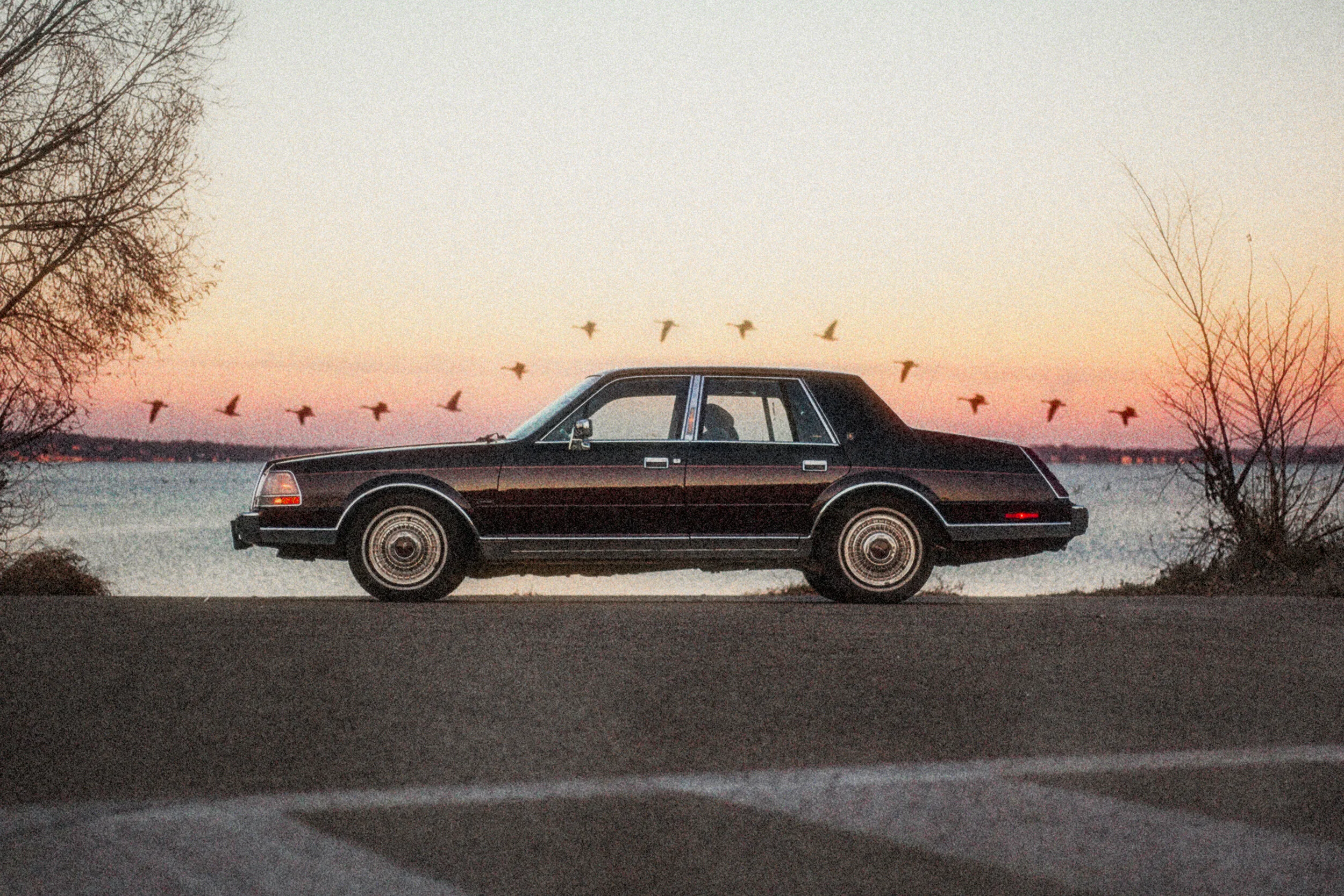 my friend sold his lincoln continental on craigslist so we had some fun