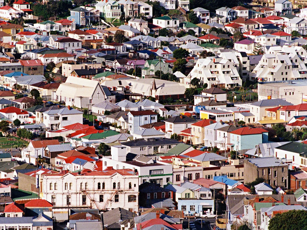 Photo: Newtown Wellington NZ 1991, by Derek Smith and Maclean Barke