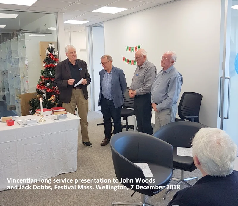 Vincentians Recognised