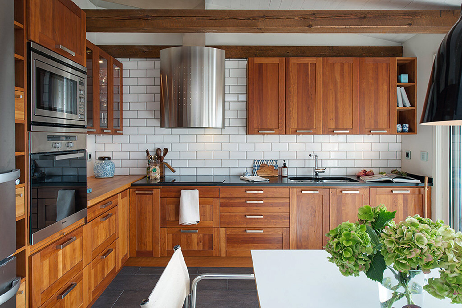 Introducir 70+ imagen cocina integral madera natural