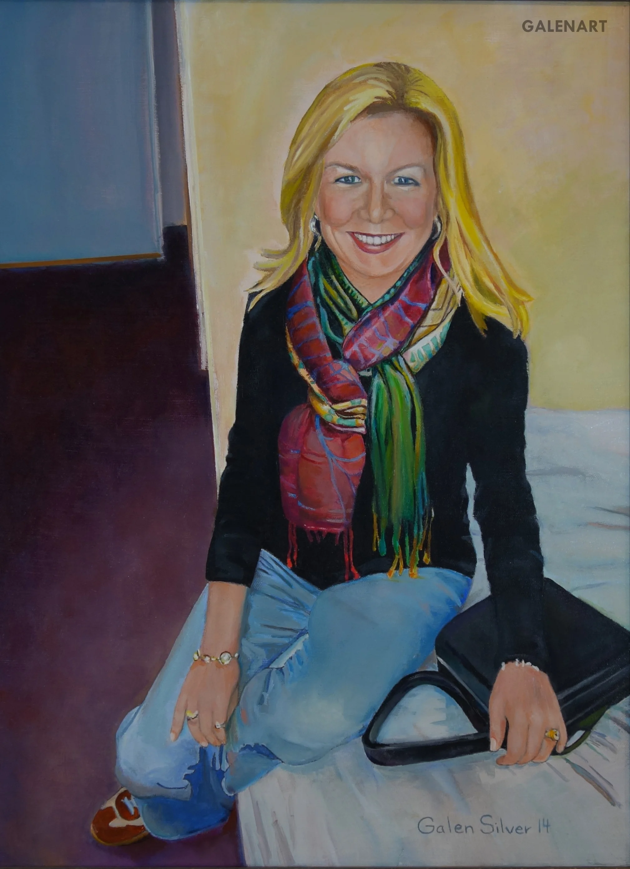 Woman Ready for Night Out