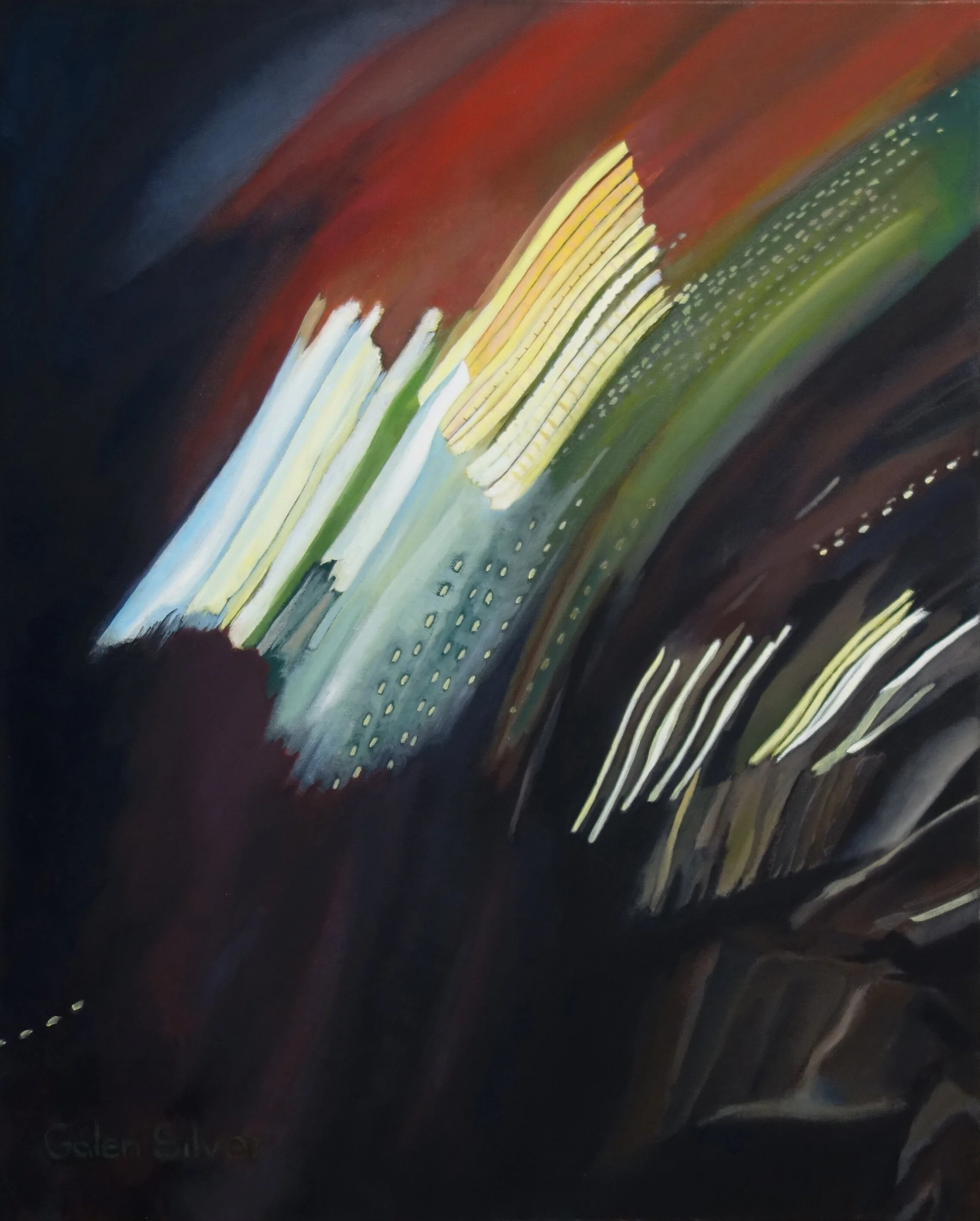 Rainstorm While Dining Al Fresco