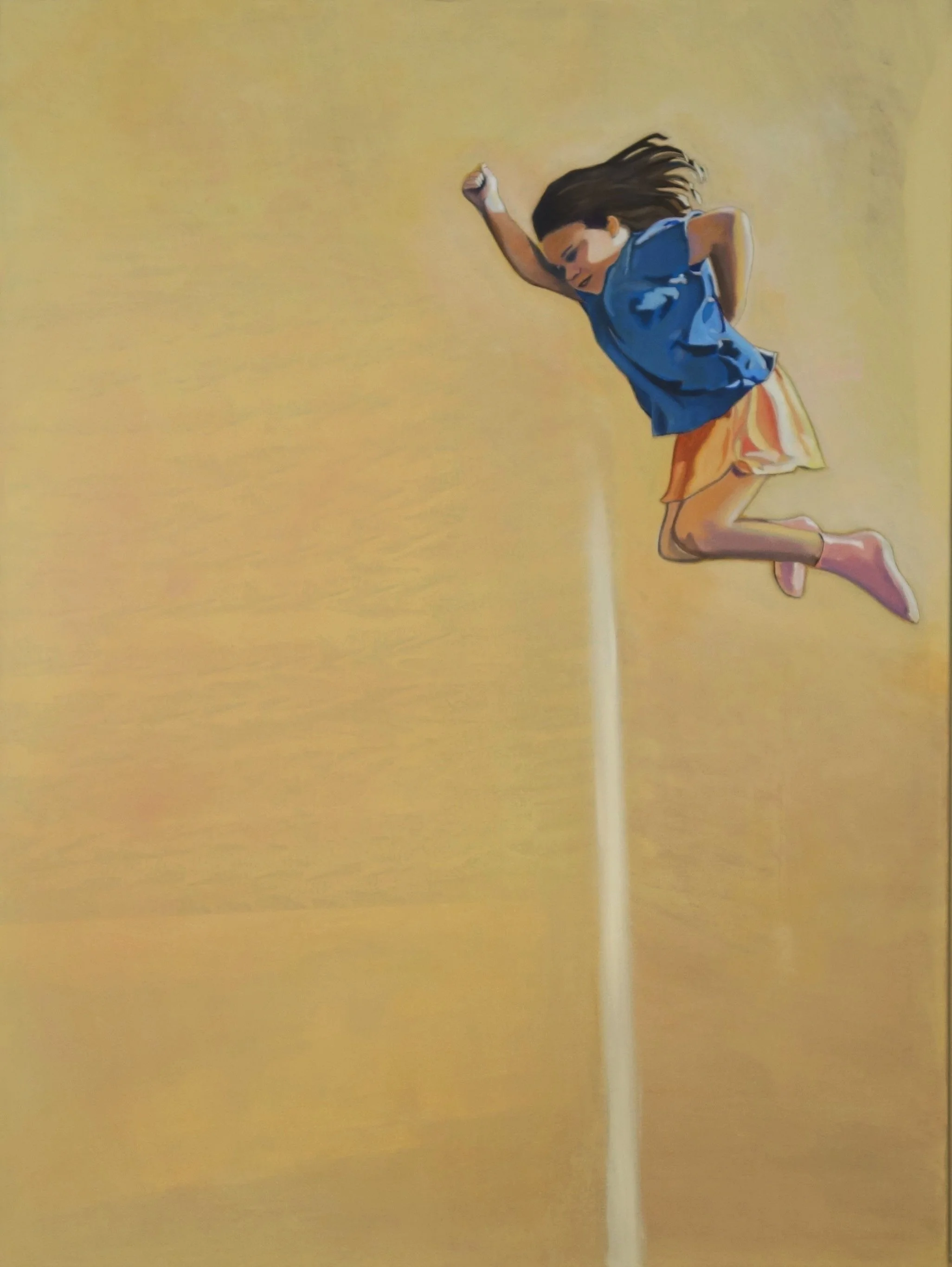 Girl Leaping