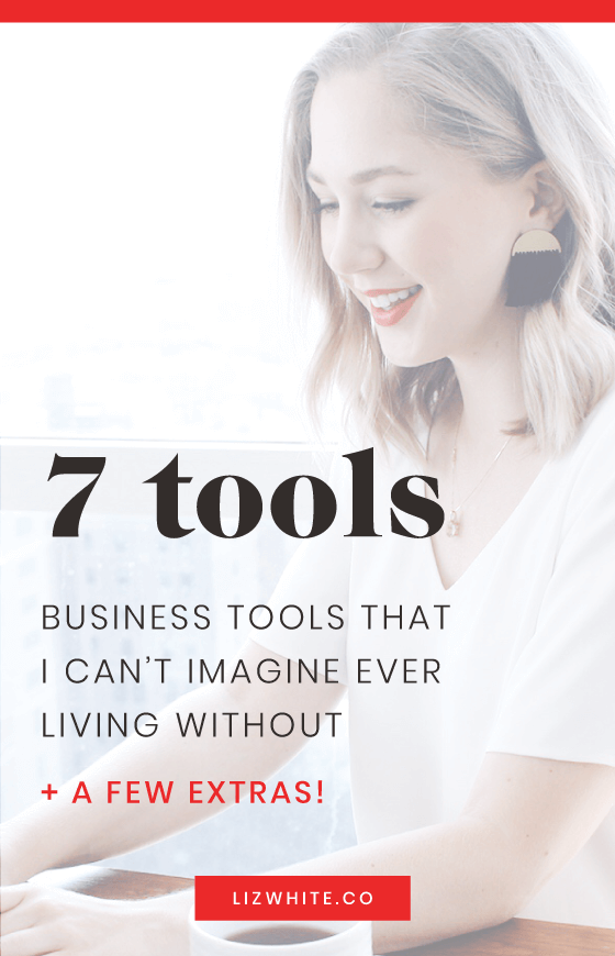 There aren't many tools I consider to be must-haves for my business, but these 7 make the cut. When you're trying to decide on what to invest in, these business tools and resources are a great start.