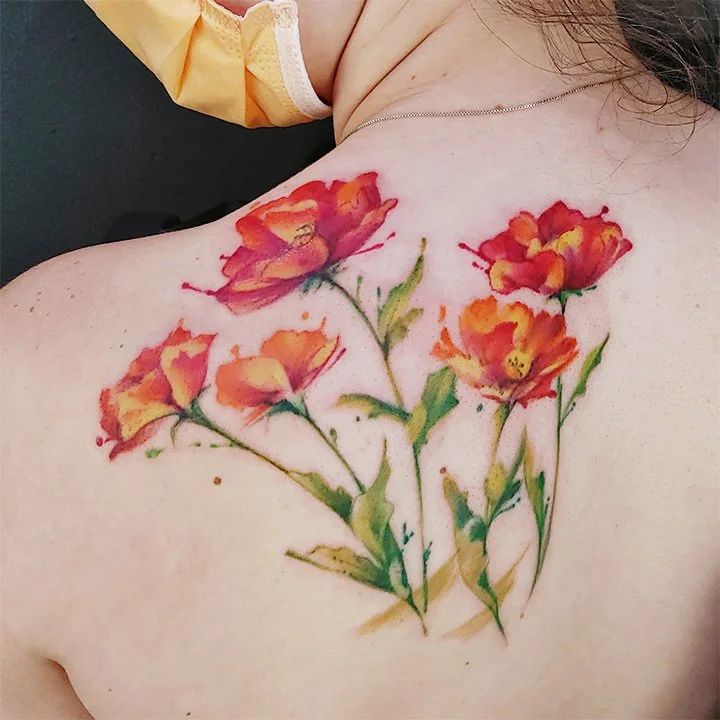 Brushstrokes on Skin: The Rise of Watercolor Tattoos in Spokane