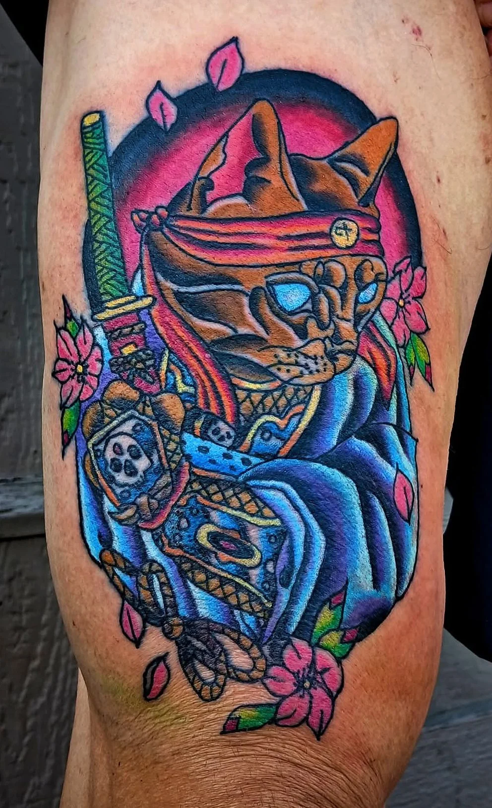 SkotWeston_Tattoo_Spokane_Washington_Parlor_Cat_Color_Samurai.jpg