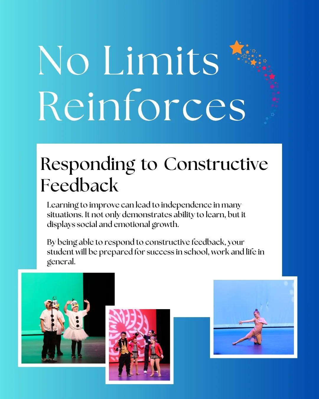 Responding to Constructive Feedback! 💙
*
*
*
*
*
#BreakingBarriers #NeurodiversityMatters #BuildingInclusiveCommunities #specialneedsdance #specialneedsmusicaltheater #specialneedsyoga #specialneedshiphop #DisabilityInclusion #AutismInclusion
