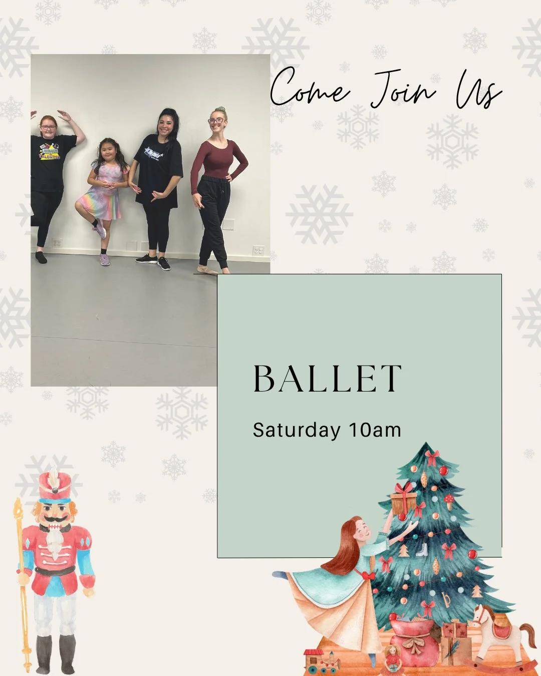 Join us for our 4 week session! We are offering our ballet class again for our dancers who want to tippy toe around like ballerinas. Sign up today!
*
*
*
*
*
#BreakingBarriers #NeurodiversityMatters #BuildingInclusiveCommunities #specialneedsdance #s