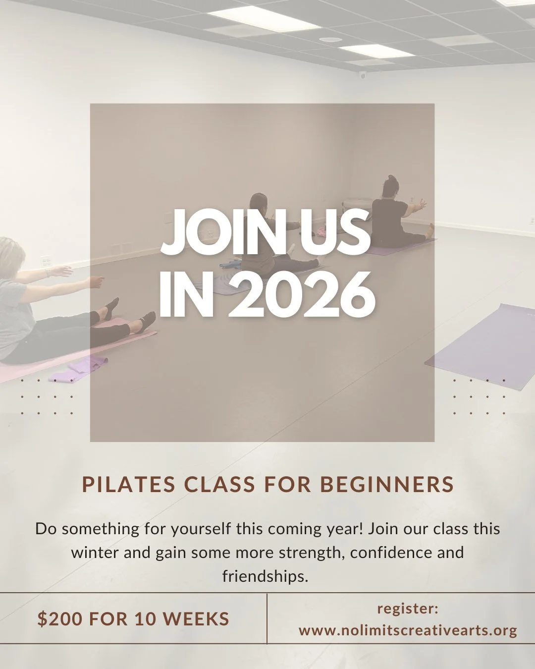 🌟 Attention Parents! It's time to focus on YOU this year! Join our new Pilates class designed for beginners. This isn&rsquo;t just exercise; it&rsquo;s a supportive space for you to recharge and connect with others. 💪✨ 

Pilates enhances flexibilit