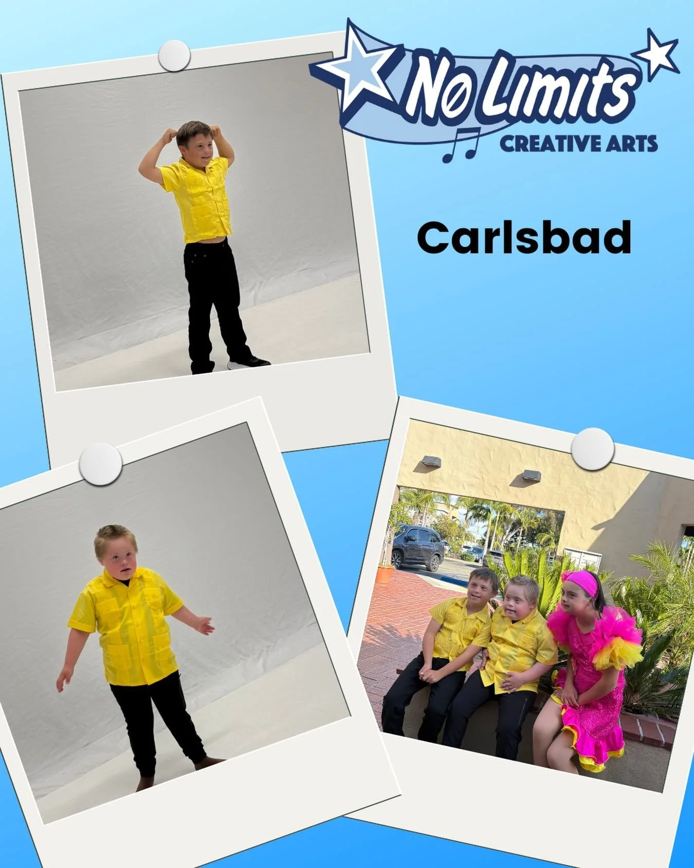 Our Carlsbad cuties are getting ready to have their first performance in the next few weeks with@carlsbaddancecentre. 

We can&rsquo;t wait to see them in June as well at our No Limits Showcase!! 
.
.
June 27th 2pm at Orange Lutheran High School! Sav
